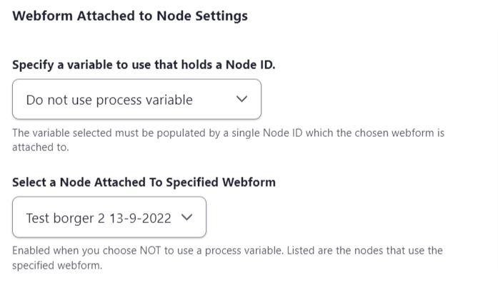 attached to node settings